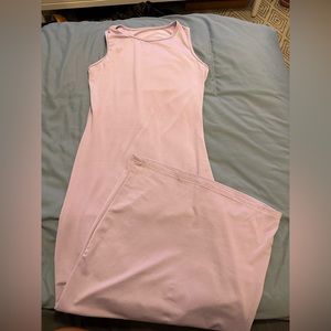 Cute pink maxi dress